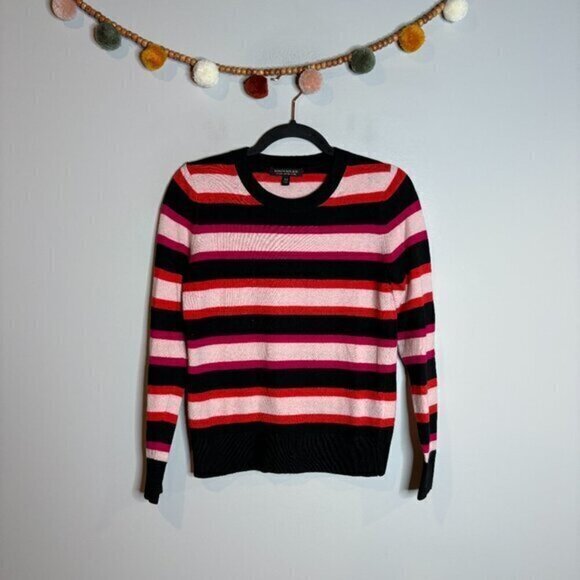 Banana Republic striped merino wool blend sweater - Picture 1 of 5